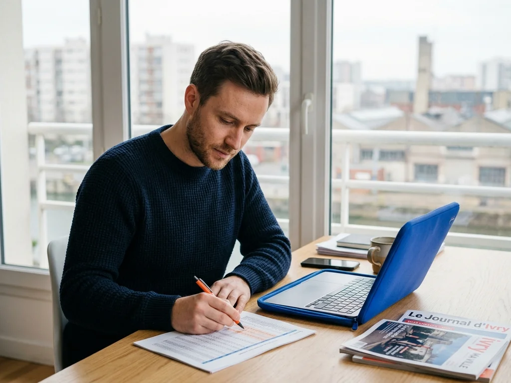 Expert SEO travaillant sur une stratégie locale à Ivry-sur-Seine pour améliorer le classement Google.
